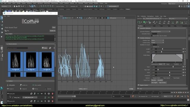 Ornatix/3ds Max/Maya: Как делать Realtime fur. 4 серия. смотреть онлайн