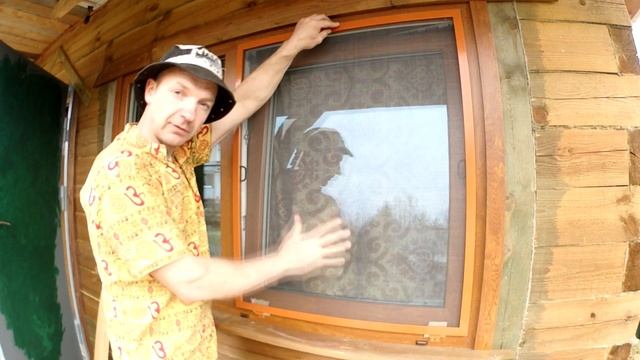 2 способа УСТАНОВКИ москитной сетки на НОВОЕ ПВХ ОКНО перед монтажом окна. смотреть онлайн