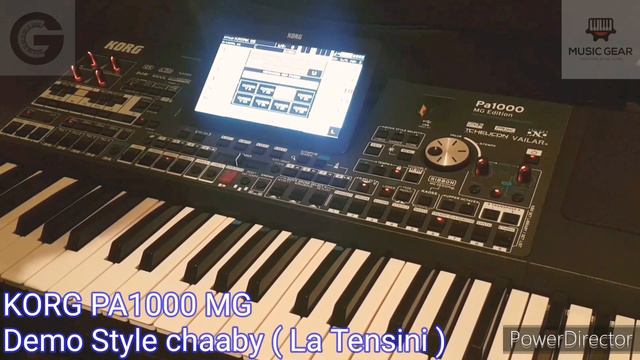KORG PA1000 MG - DEMO 2 CHAABY (La tensini) ديمو شعبي смотреть онлайн