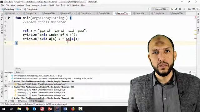 29 Android Kotlin Operators Index access Operator смотреть онлайн