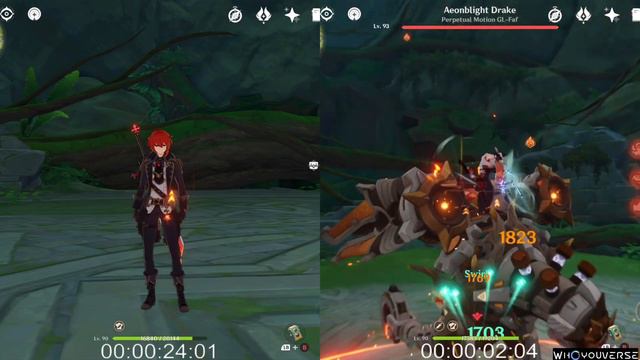 Diluc C1 R1 vs Dehya C0 R1 Team Damage Comparisons & Showcases! Who’s Better Pyro Claymore DPS??? смотреть онлайн