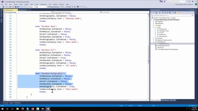 UWP Series (parte 6): Despliega tu aplicación universal en Hololens смотреть онлайн