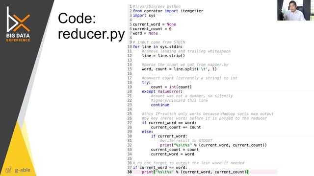 8-8) การเขียนโปรแกรม MapReduce ด้วย Python และ Hadoop MapReduce смотреть онлайн