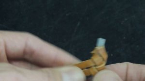 Плетение из четырех полос кожи. Оплетка кожей круглого шнура.