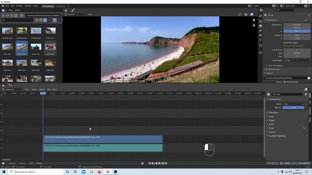 Blender 2.93 Video Editing Tutorial: Set Up Auto Proxies And Edit A Sequence Of Videos. смотреть онлайн