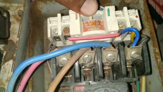 How to Change Relay Of Starter. DOL स्टार्टर से कितने HP तक मोटर चला सकते है,DOLStarter Amp Capacit