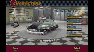 All Characters and Paintjobs in Cars: The Video Game (PC)