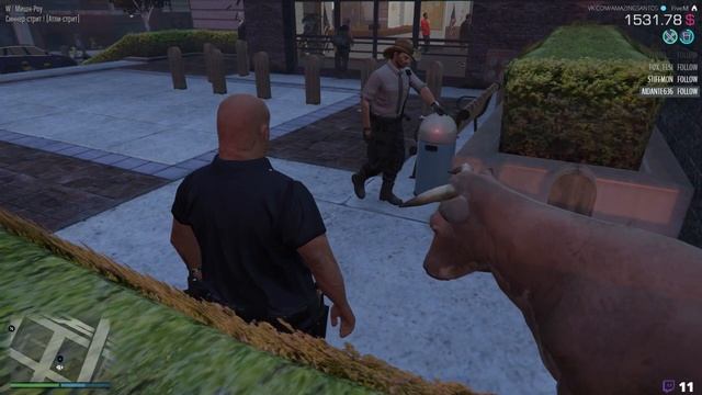 Толстый коп Пол Гетто #4 /  GTA 5 RP [АРХИВНАЯ ЗАПИСЬ СТРИМА]