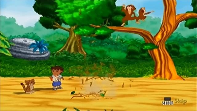 Go Diego Go Safari Rescue - Gameplay - Playstation 2 смотреть онлайн