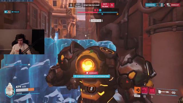 SUPER JUST DOMINATING AS HIS INSANE REINHARDT OVERWATCH 2 SEASON 3 TOP 500 GAMEPLAY смотреть онлайн