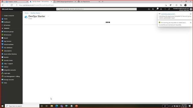 AZ-400 - Module 8: Lab: Implementing GitHub Actions by using DevOps Starter смотреть онлайн