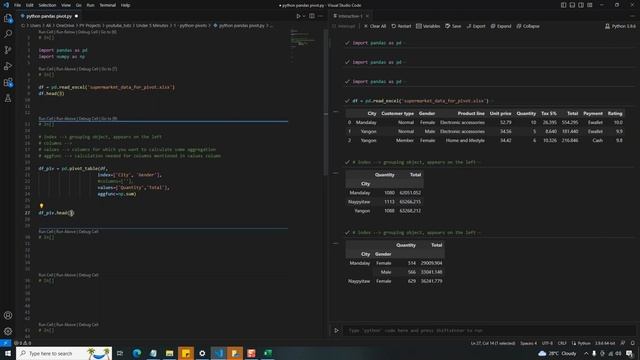 Under 5 minute series! Learn Python Pandas Pivot tables смотреть онлайн