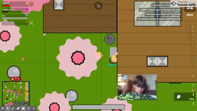 surviv.io - 2d battle royale game- a dusty meme in the corner of your screen. смотреть онлайн