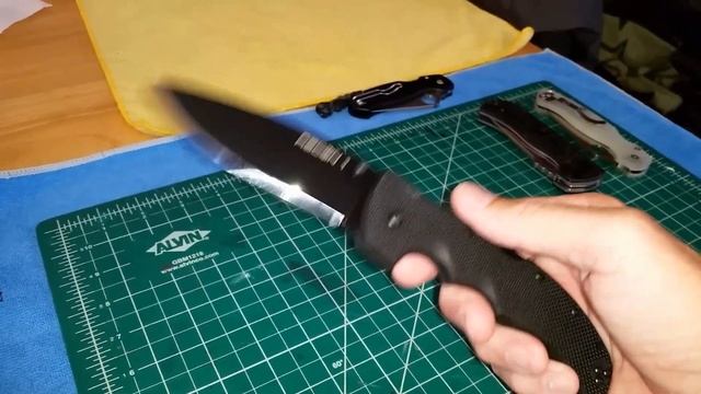 Cold Steel Recon 1 S35VN Spear Point DLC G10 Tri Ad Lock Knife Video смотреть онлайн
