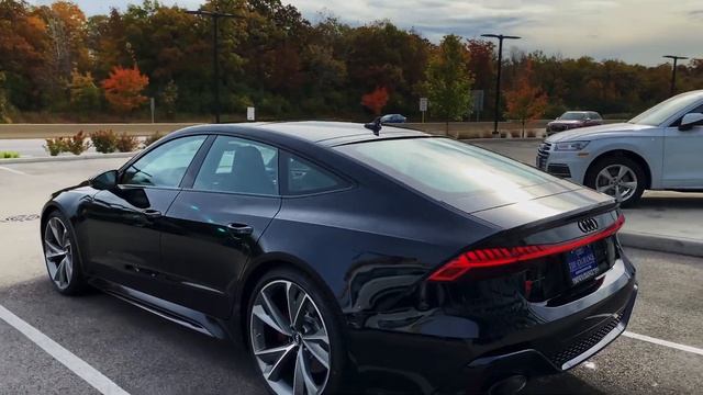 2021 Audi RS7 in Sebring Black Crystal Effect at The Audi Exchange смотреть онлайн