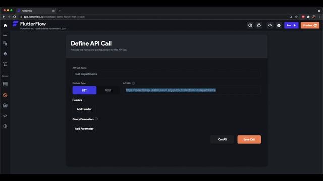 API calls in FlutterFlow - Tutorial смотреть онлайн
