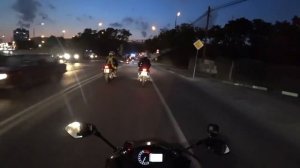 Шашки по Москве на Yamaha R1   Ночная покатуха