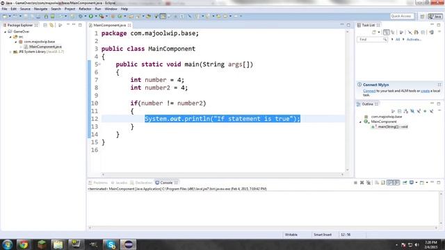(4 of ??) Beginning Java Game Programming - If Statements смотреть онлайн