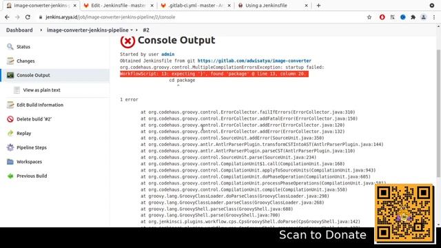 Create Jenkins Pipeline using Jenkinsfile in Gitlab смотреть онлайн