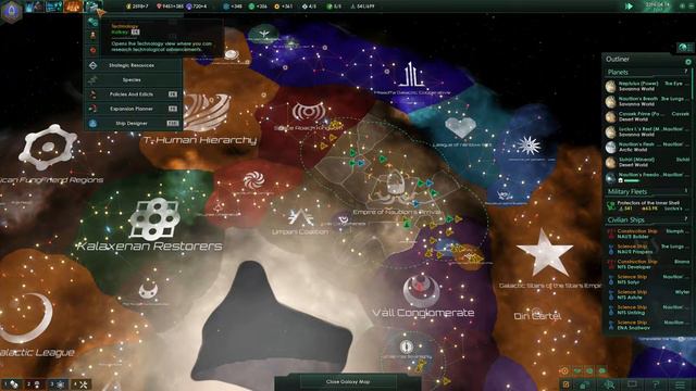 Let's Play Stellaris Leviathans Hard - Snail Wars: Back To Power? #106 2/2 Roleplay / Humor смотреть онлайн