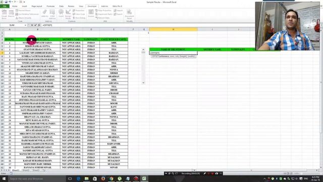 How to Create a Extra Scroll Bar in Ms Excel in Hindi смотреть онлайн