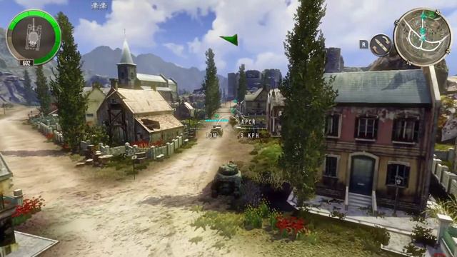 Infinite Tanks WWII gameplay on Nintendo Switch. смотреть онлайн