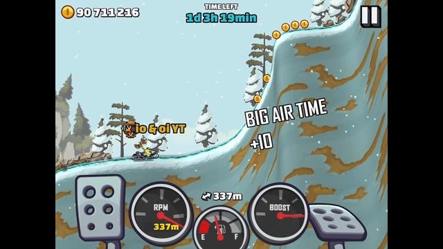 Hill Climb Racing 2 - 34 384 Points Tutorial in STEEL CAR RUN New Team Event смотреть онлайн