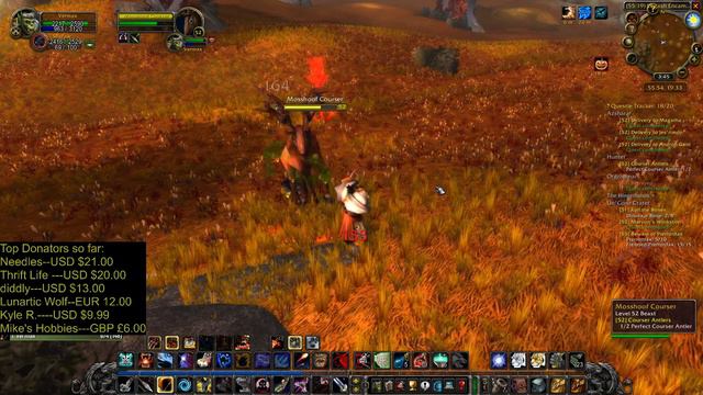 WoW Classic--Courser Antlers--Hunter Class Quest 50+ смотреть онлайн