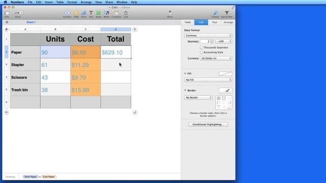 Mac How to: Basic Formulas & Functions in Numbers смотреть онлайн