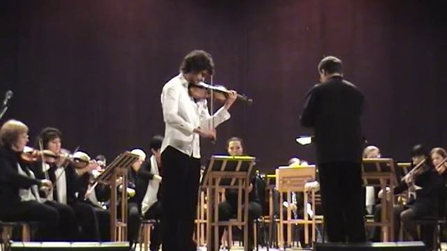 Brahms Violin Concerto (excerpts) - David Makhmudov, violin смотреть онлайн