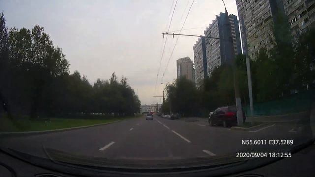 Driving in Moscow city: Донской - Газопровод - Харьино 04/09/2020 (timelapse) смотреть онлайн