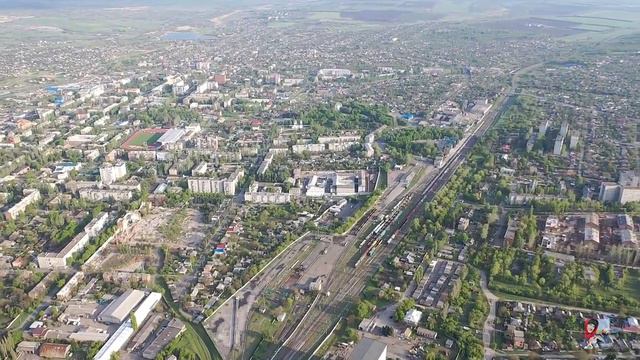 ПОЛЕТ НА КВАДРАКОПТЕРЕ (Mavik-2Pro) по району города  Бахмут (Донецкая область)