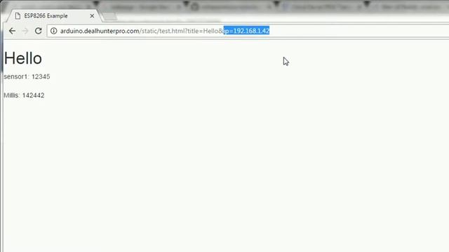 ESP8266 External Web Interfaces - Redirect and Ajax смотреть онлайн