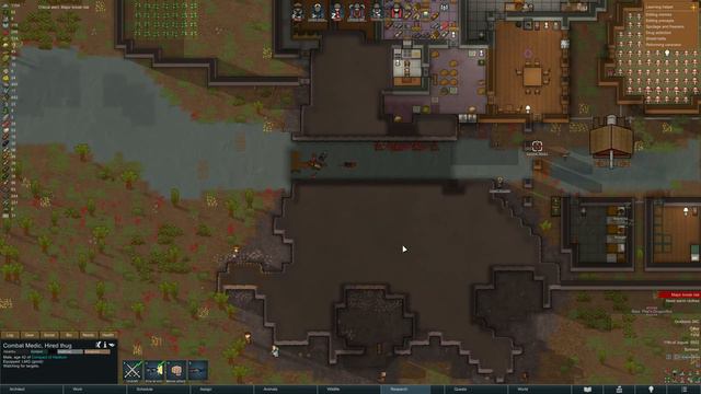 Rimworld - Earlish Low Maintenance River Defence смотреть онлайн