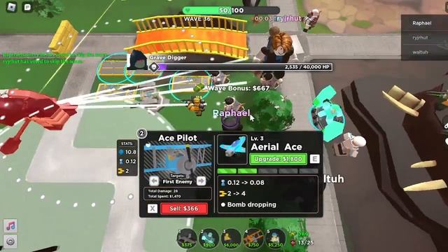 TDS Hardcore Trio Miners Strat P2 POV 2.0 (Updated Version) | Roblox Tower Defense Simulator смотреть онлайн