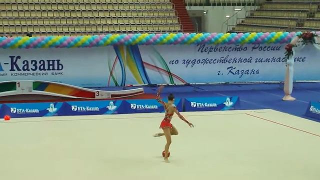Дынина Кристина,мяч.Многоборье 10.02.2013 г.Казань смотреть онлайн