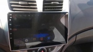 Hyundai Solaris Android автомагнитола