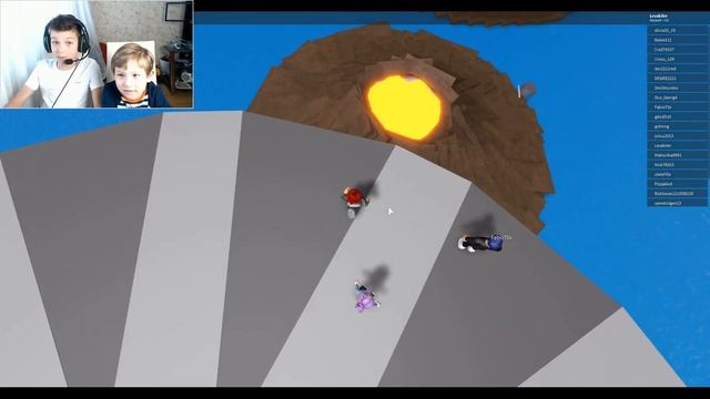 Вы реально? Я стал лысым  Roblox Natural Disaster Survival