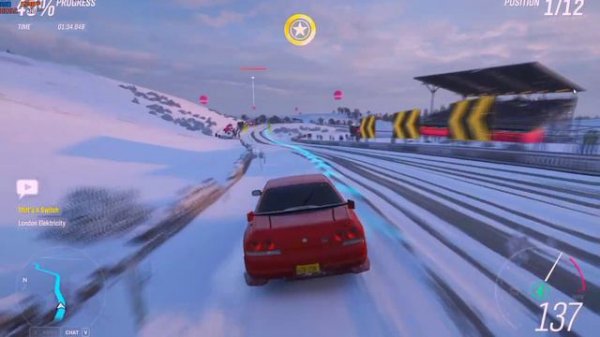 forza horizon 4 road race gtr 34 skyline