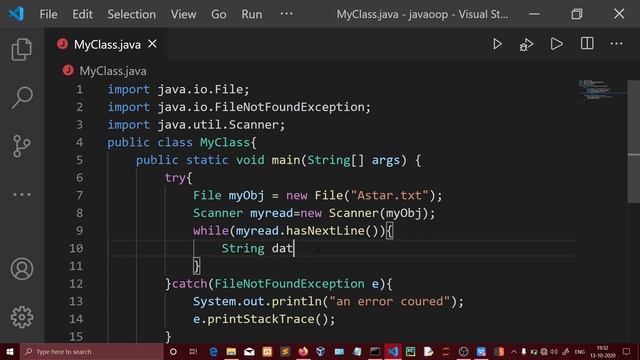 How to read an file useing java in tamil | Quick Through смотреть онлайн