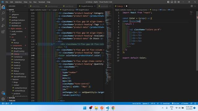 #08 Mern ECommerce Project: How to add product to cart and fetch cart products. смотреть онлайн