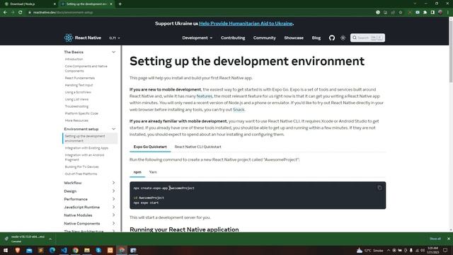 React Native Environment FULL Setup (Windows) смотреть онлайн