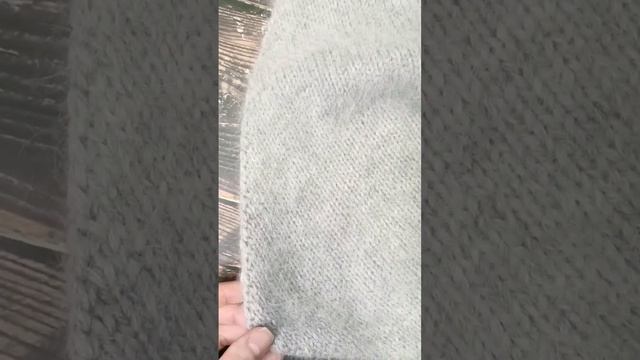 Бактус (косынка) из пуха норки ✨ смотреть онлайн