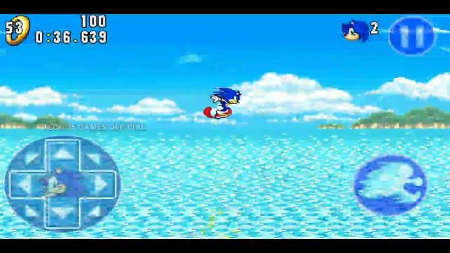 Sonic Advance 2D Game Apk Android Gameplay смотреть онлайн