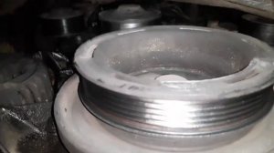 На холодную нехороший звук. Замена ремня генератора мерседес Вито 638 2.2 cdi