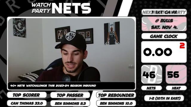 Brooklyn NETS @ Miami HEAT Live PLAY-BY-PLAY (NBA Season 23/24) смотреть онлайн