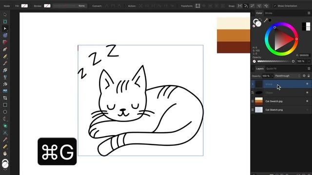 From Sketch to Vector - Affinity Designer Tutorial смотреть онлайн