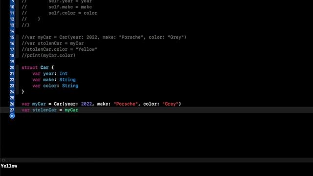 Swift - Class vs. Struct Explained смотреть онлайн