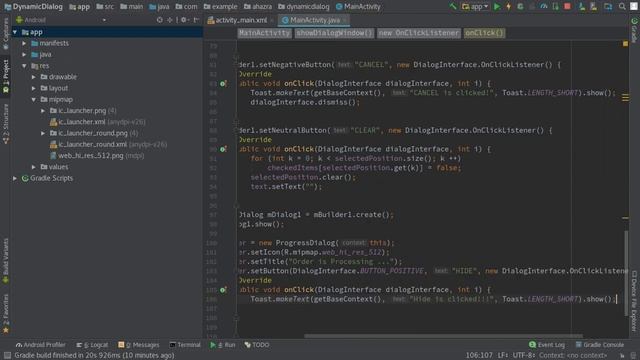 Progress Dialog Box in Android using Handler Object смотреть онлайн