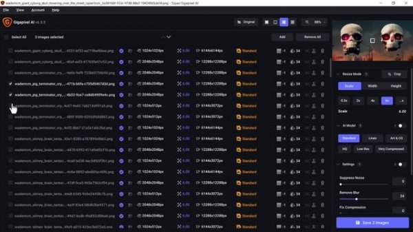 How to BULK AI Upscale Images & Ai Art (Topaz Gigapixel AI Tutorial)